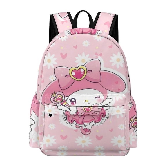 My Melody Cute Anime Travel And Hiking Backpack 42x30x15cm