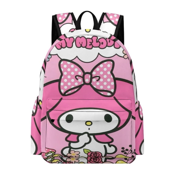 My Melody Cute Anime Travel And Hiking Backpack 42x30x15cm