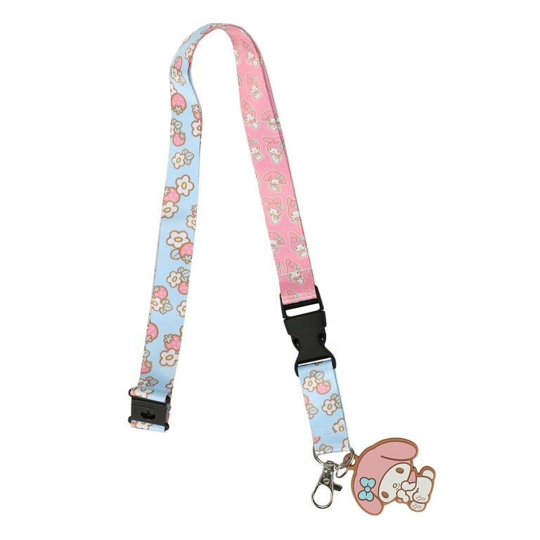 My Melody Floral Character Charm Lanyard - Walmart.com