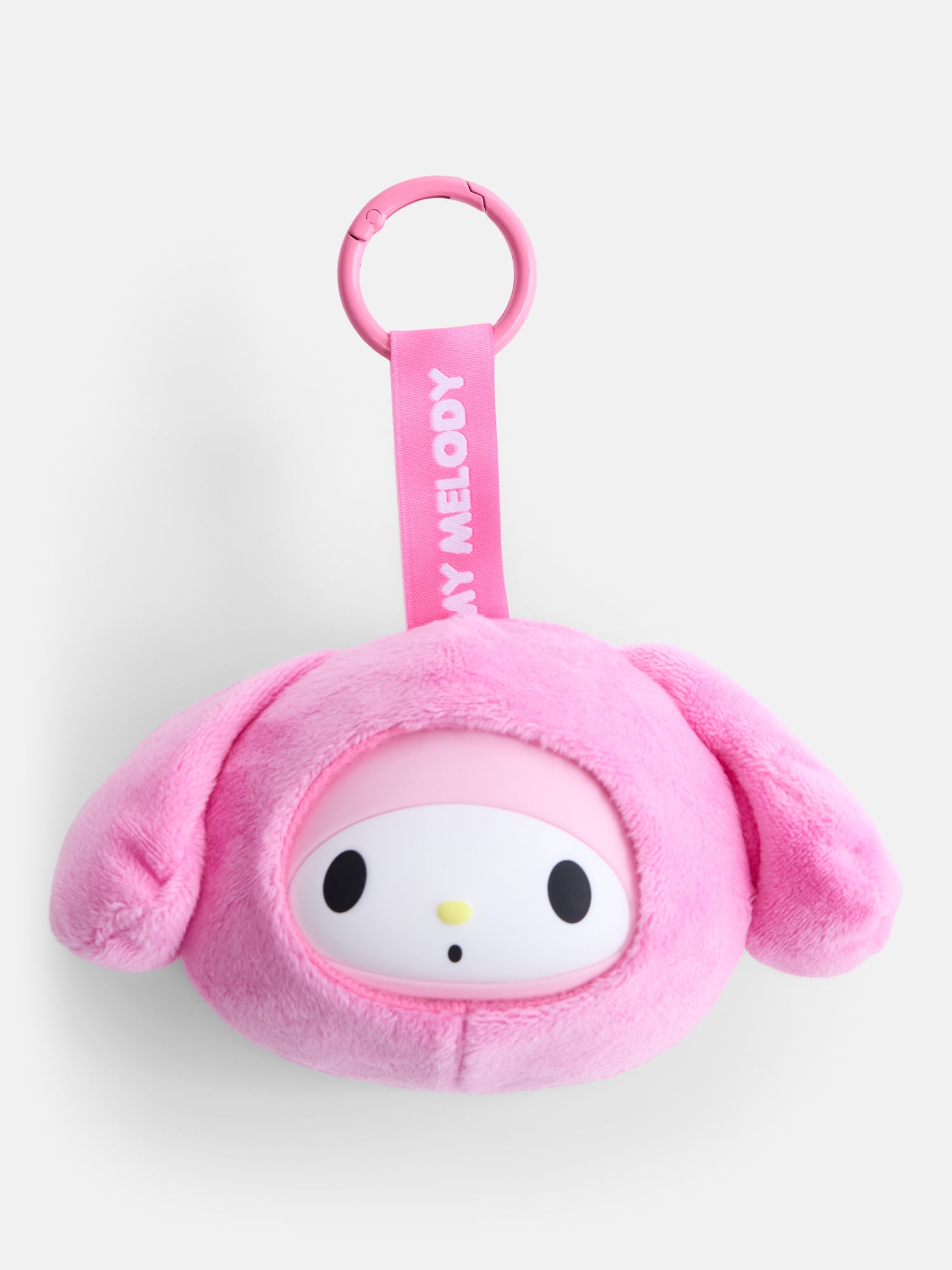Hello Kitty and Friends Girls' My Melody Plush Bag Charm, Pink
