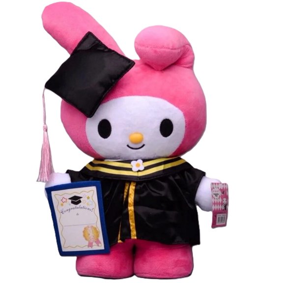 My Melody Graduation Large Plush Doll 13" (30cm) Graduation Plush Gift Graduation Decoration