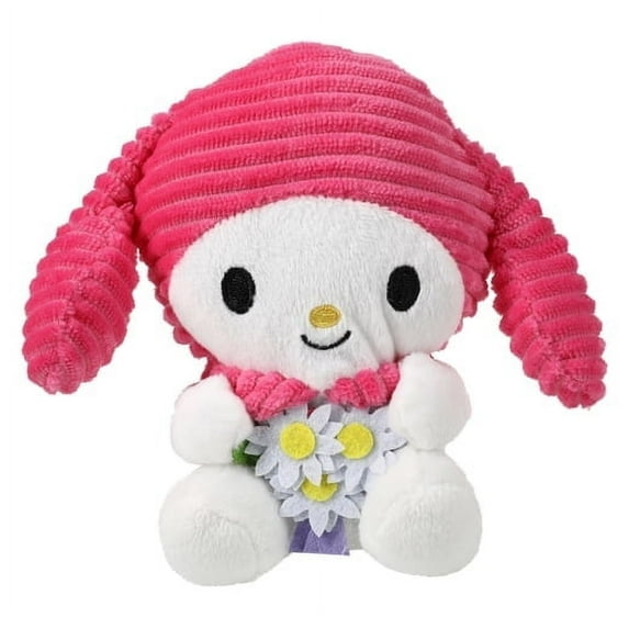 My Melody Holding Flowers Hello Kitty And Friends Spring Bouquet Easter Plush 6in