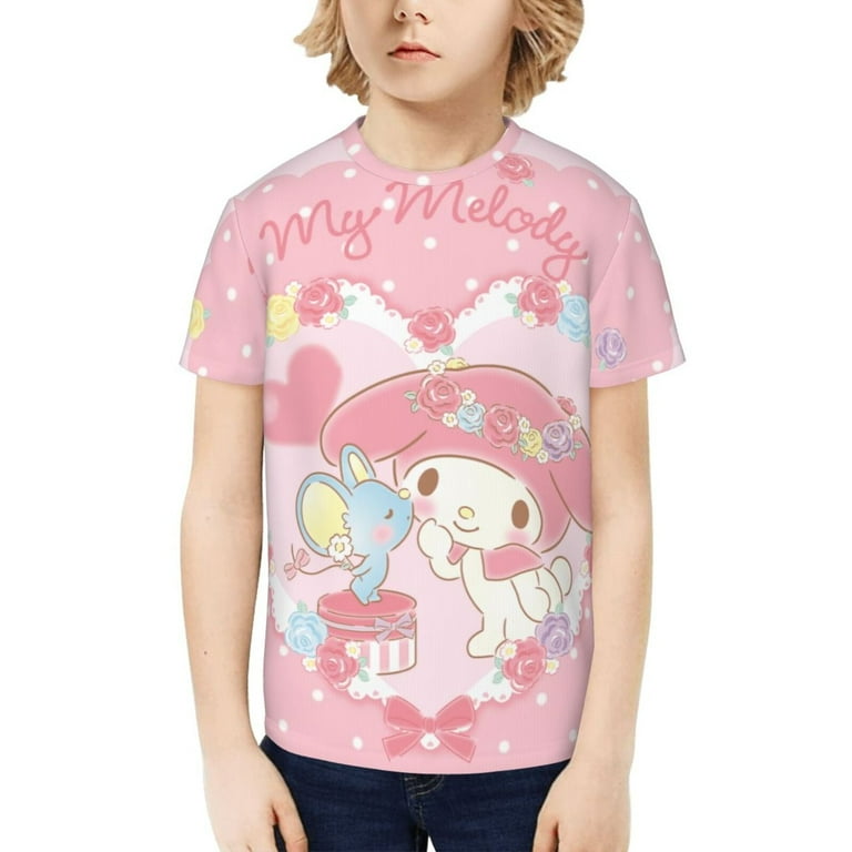 トップス SanrioxALEXIA STAM My Melody Tee Kids S Sanrio x ALEXIA STAM] My Melody Tee For Kids | ALEXIA STAM