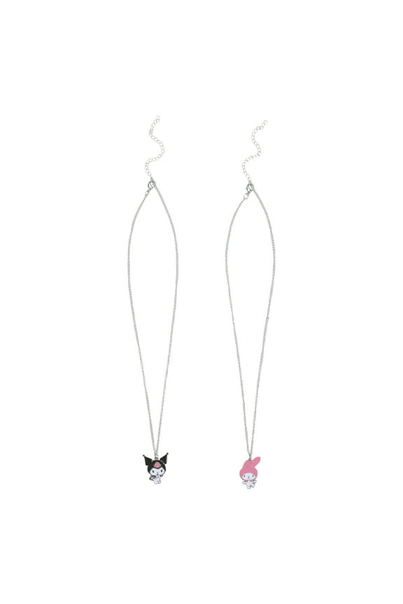 My Melody & Kuromi 2-Pack Besties Necklace Set