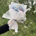 thumbnail image 1 of My Melody Kuromi Cinnamoroll Hello Kitty Plush Doll Toys Creative Handmade Sanrio Bouquet Valentine Christmas Graduation Gifts, 1 of 7