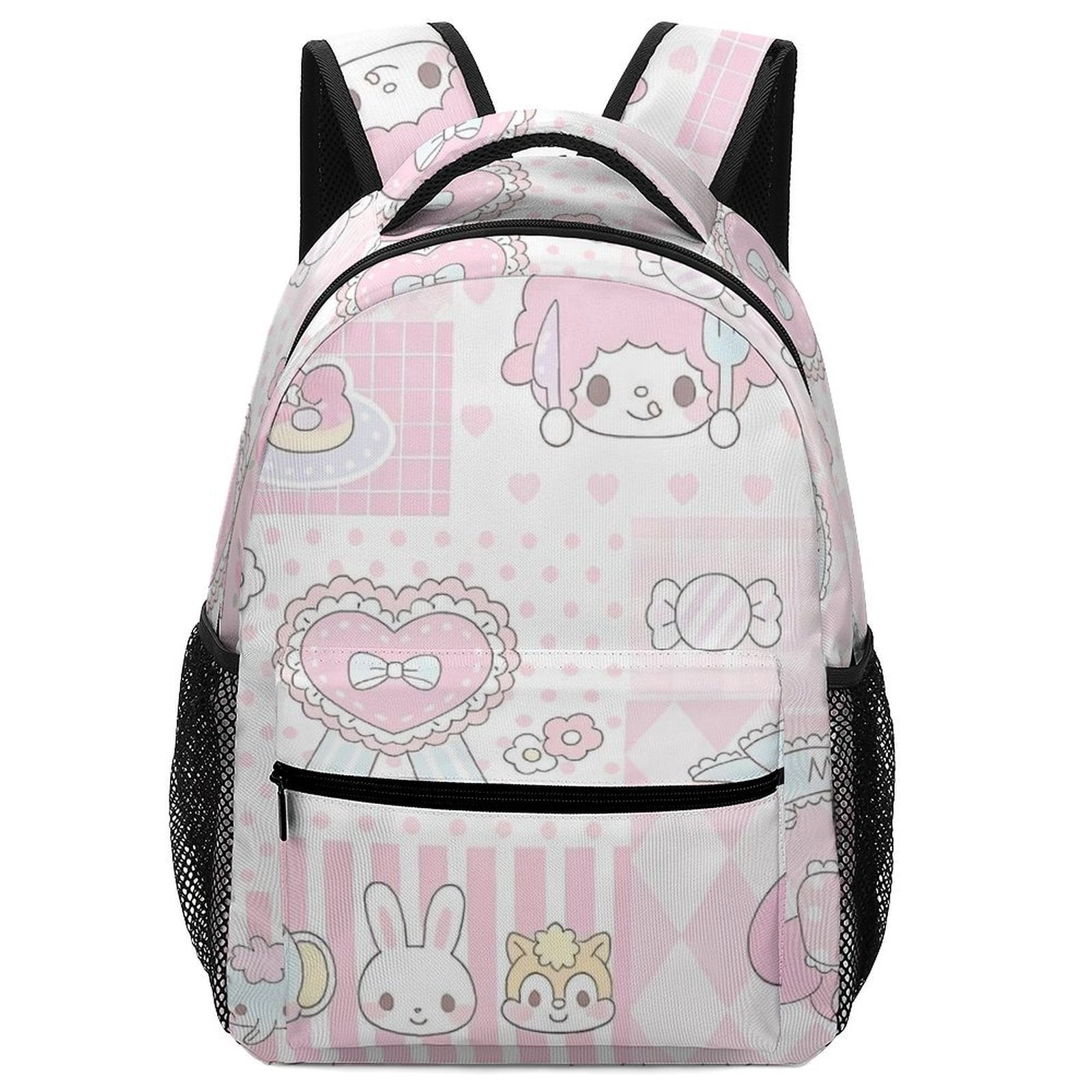 Sanrio My Melody Backpack Black My Melody & Kuromi Lolita Plush Backpacks Bundle C main image 2