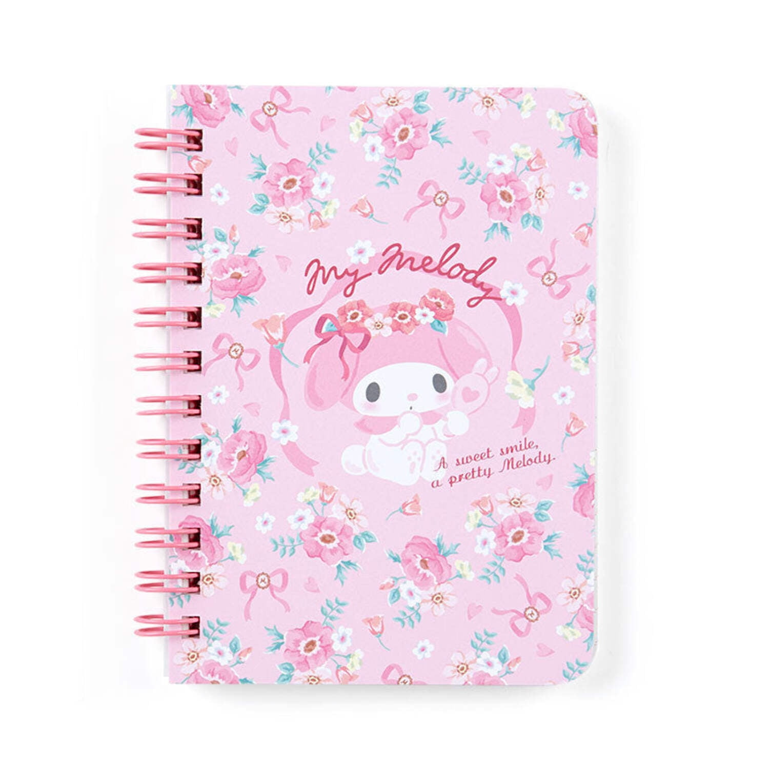 Sanrio My Melody Mini Notebook - School Supplies, Spiral Journal