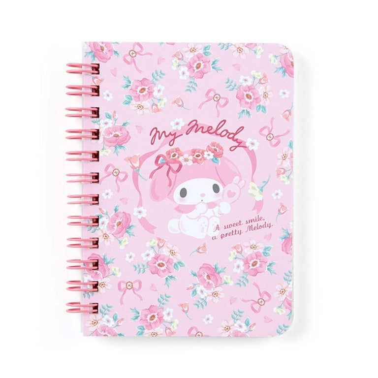 Sanrio My Melody Mini Notebook - School Supplies, Spiral Journal