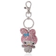 thumbnail image 1 of My Melody Pavé Keychain Bag Charm – Officially Licensed Sanrio, 1 of 8