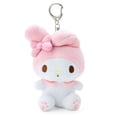 thumbnail image 1 of My Melody Plush Backpack Clip Keychain Sanrio Classic Series, 1 of 3