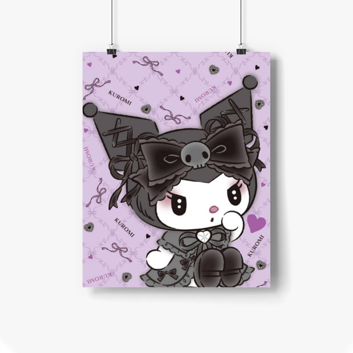 My Melody Poster Comic Cover Wall Art Canvas Print Cartoon Anime Poster