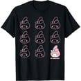 thumbnail image 1 of My Melody Real One DTG Print Unisex T-Shirt,Black Color,Size M, 1 of 5