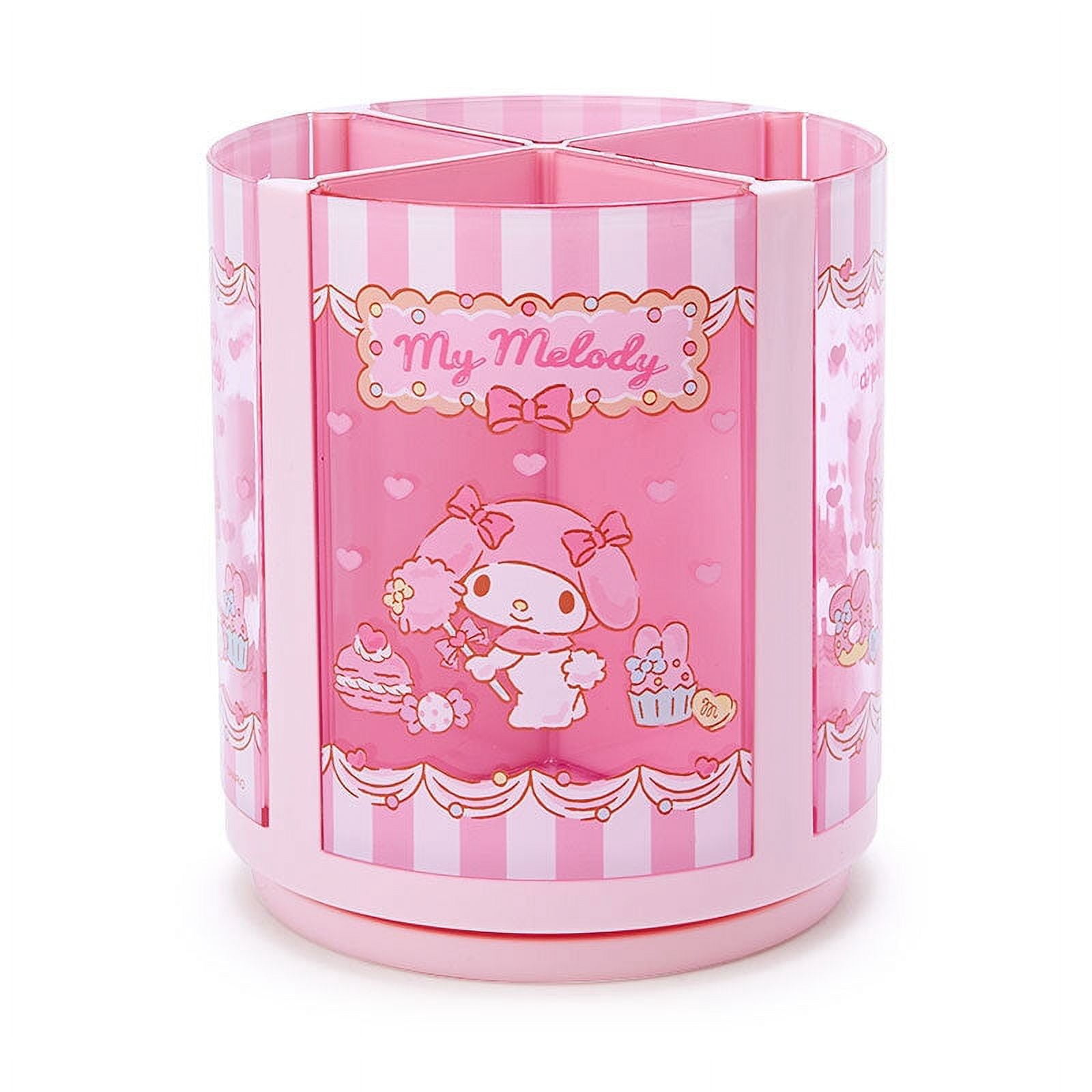 My Melody Rotating Pen Holder Detacble: Sweets Sanrio Stationery Japan