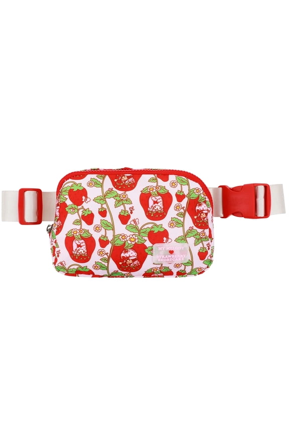 My Melody Strawberry Shortcake Fanny Pack All-Over Print Adjustable Belt Bag