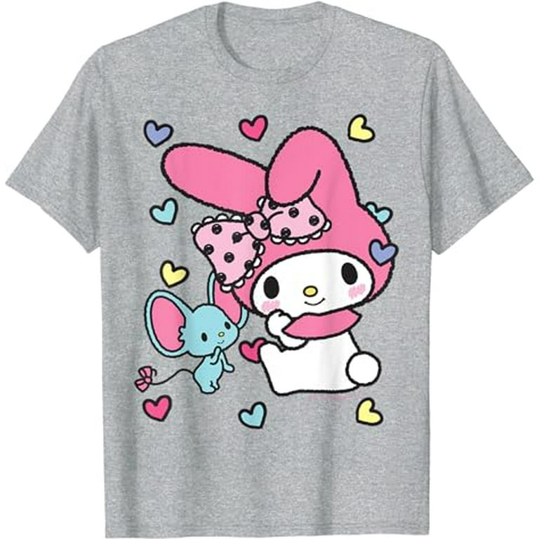 My Melody And Friend Sweet Hearts Tee Shirt My Melody And Friend Sweet Hearts Tee Shirt