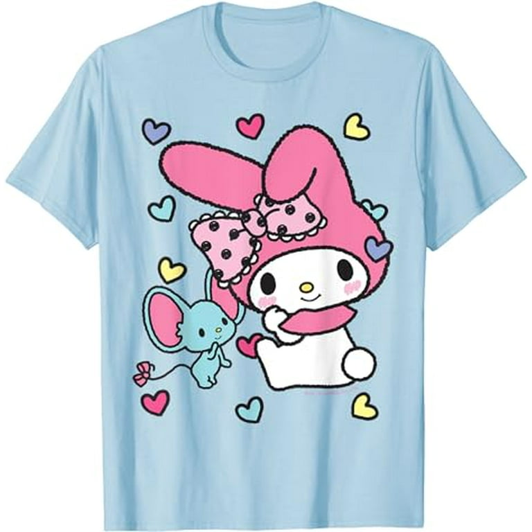 My Melody And Friend Sweet Hearts Tee Shirt My Melody And Friend Sweet Hearts Tee Shirt