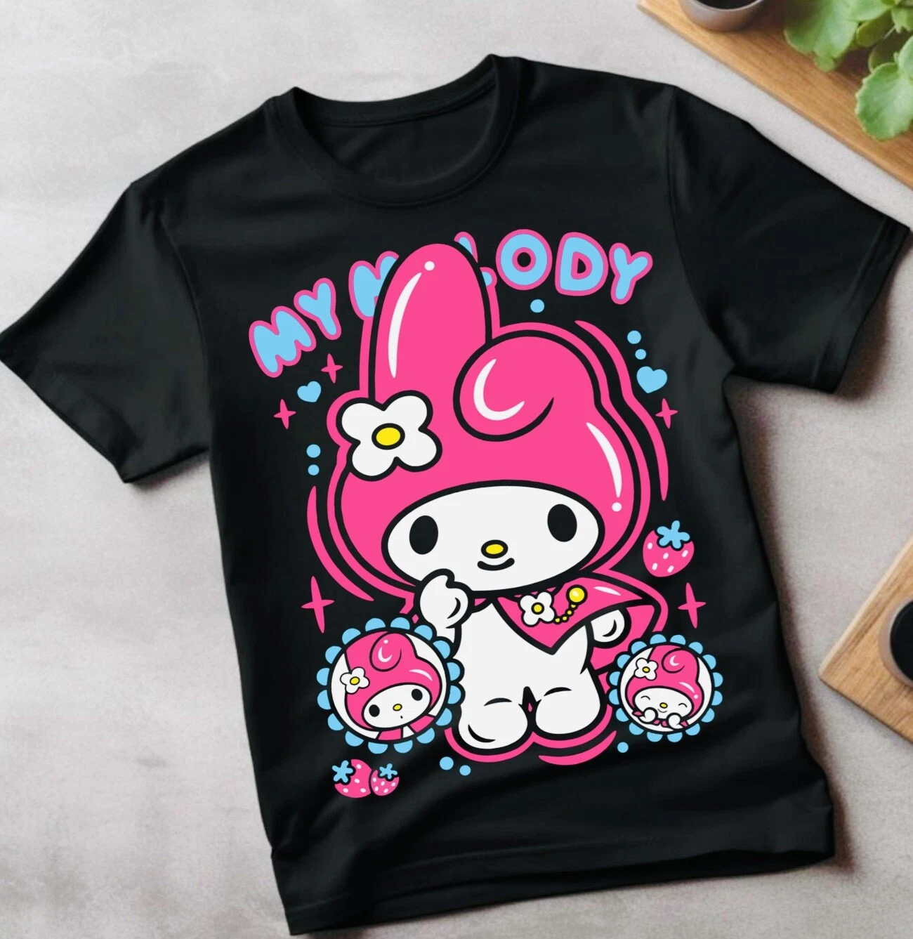 Pull à Capuche (hoodie) My Melody Et Kuromi Sanrio - Anime Manga, 100% Coton, Toutes Tailles Unisexe