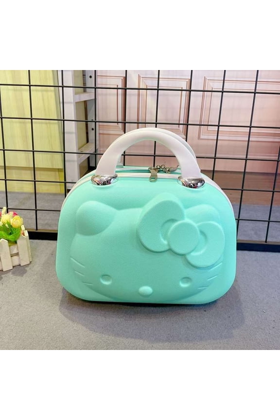 My Melody anime peripheral personality creative tote luggage bag for multifunctional storage zipper bag