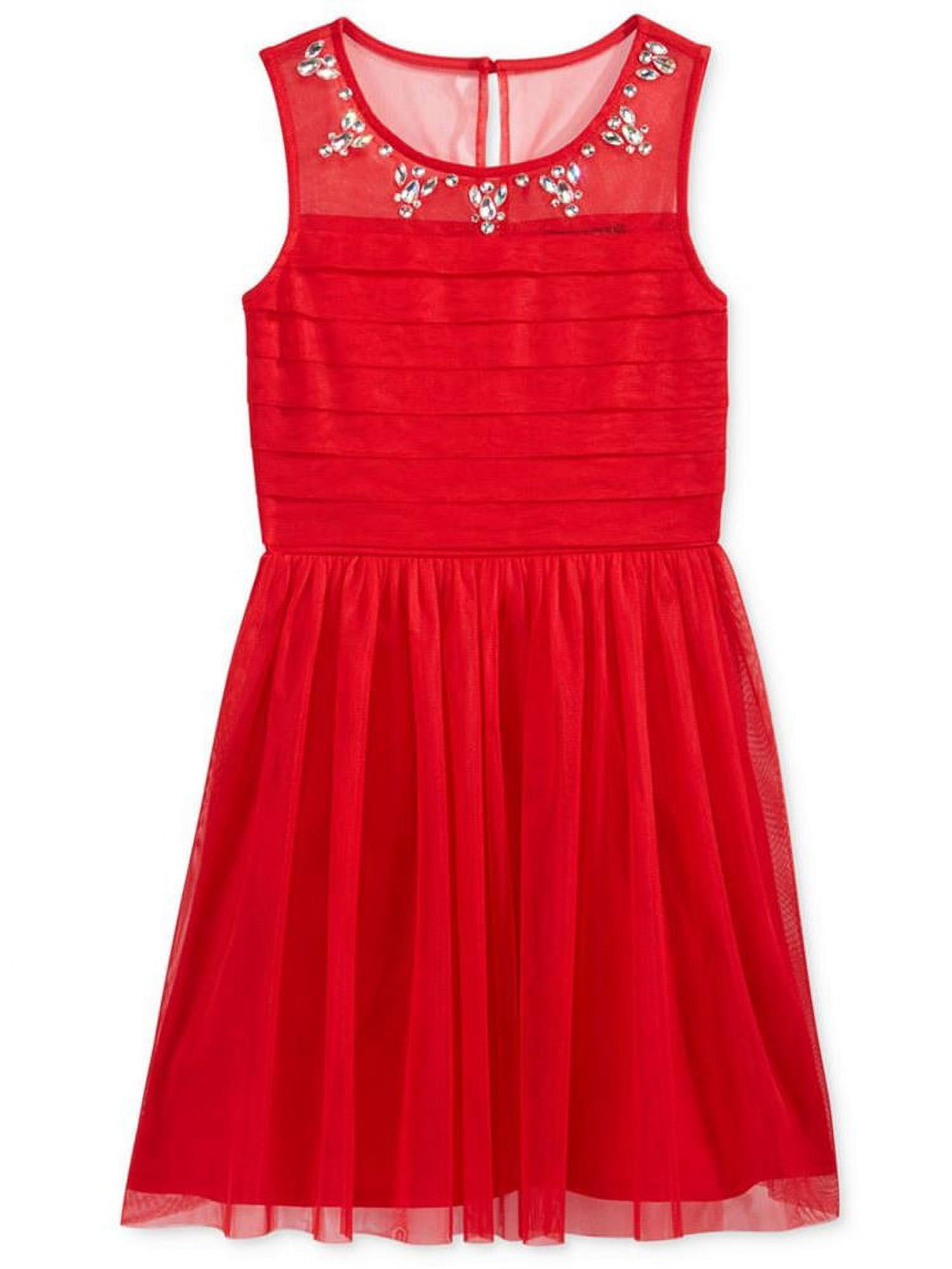 my michelle red dress My Michelle Girls Size 12 Dress Red Layers Attached Black Velvet for Christmas