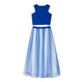 thumbnail image 1 of My Michelle Girls Sleeveless Ombre Dress, 2-Piece, Sizes 4-16, 1 of 1