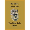 thumbnail image 1 of My Milo's Brain Has Too Many Tabs Open: Handwriting Practice Workbook For Kids, practicing Letters, Words, Sentences. (Paperback), 1 of 1