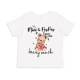 thumbnail image 1 of My Mimi and Pop Pop Love Me Beary Much Toddler T-Shirt 4T White, 1 of 3