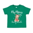 thumbnail image 1 of My Mimzy Loves Me Beary Much Toddler T-Shirt 4T Kelly Green, 1 of 3