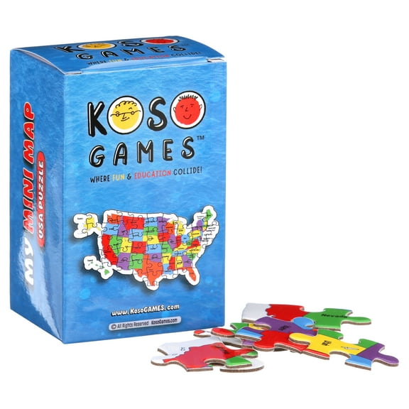 My Mini Map USA Puzzle, on sale now! Building is learning and small enough to take on your next road trip! Now everyone will know where Kentucky is!