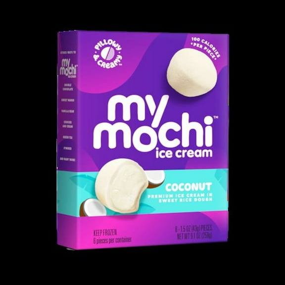 My Mochi Coconut Ice Cream, 9.1 Ounce -- 12 per case