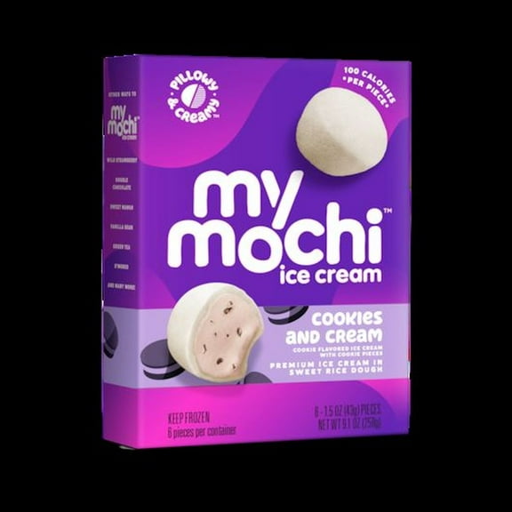 My Mochi Cookies and Cream Ice Cream, 9.1 Ounce -- 12 per case