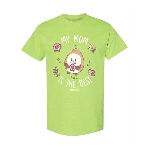 My Mom Is The Best. Almondog T-Shirt Women -Electural Designs, Female Small