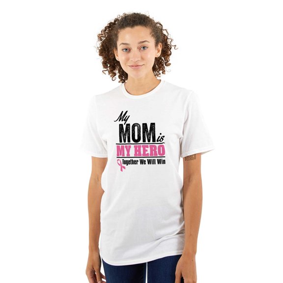 My Mom My Hero Together We Will Win Men's Graphic T Shirt Tees Brisco Brands M