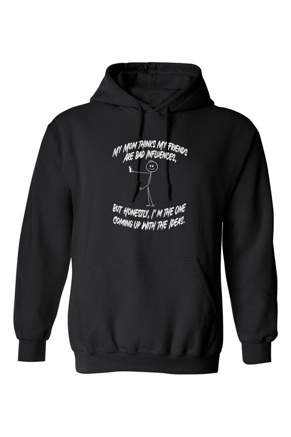 My Mom Thinks My Friends Are The Bad Influences But Honestly Im The Graphic Tee TShirt Gif