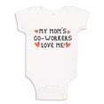 thumbnail image 1 of My Mom's Co-Workers Love Me Baby Bodysuit One Piece 24 mo White, 1 of 3
