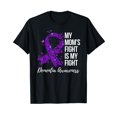 thumbnail image 1 of My Mom’s Fight Is My Fight Dementia Awareness T-Shirt, 1 of 3