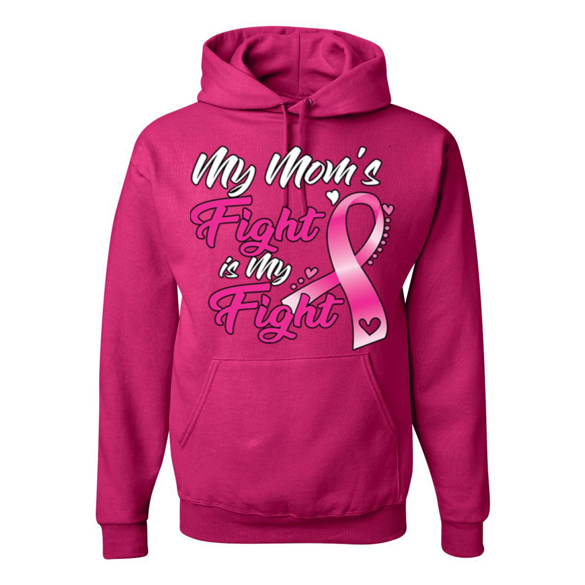 My Mom's Fight Is My Fight Pink Ribbon Breast Cancer Awareness Mens