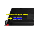 thumbnail image 1 of My Mom's Life Matters (R17) Thin Blue Line Cop Police Sheriff Trooper Vinyl Decal Sticker Car Window, 1 of 1