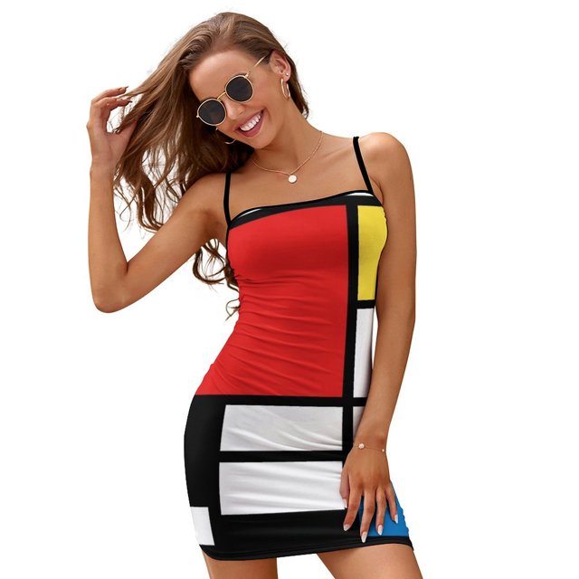 My Mondrian Slip Dress wedding dresses for woman prom dress