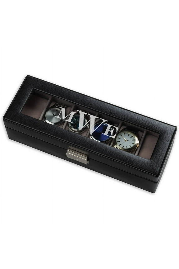 Personalized 6-Piece Watch Case