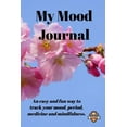 thumbnail image 1 of My Mood Journal, Sakura BW (6 Months): Mood, period and medicine tracker with mindfulness colouring pages, (Paperback), 1 of 1
