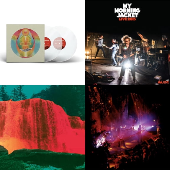 My Morning Jacket (Clear Vinyl/2LP) & Live 2015 (White Vinyl/3LP) & Waterfall Ii (Clear LP Vinyl) & Okonokos (Deluxe/Unique Colored Vinyl/4LP/Book