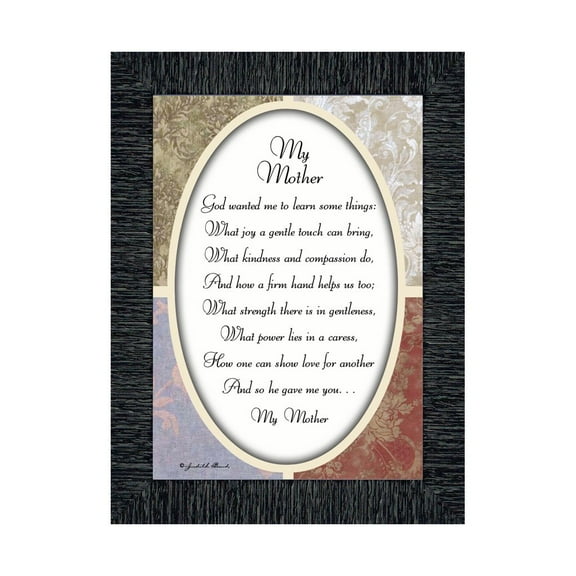My Mother, Gift from Daughter for Mother, Picture Frame for Mom, 7x9 77967