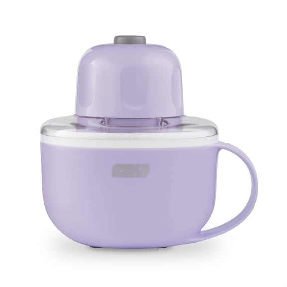 My Mug Electric Ice Cream Maker Multi-Purpose Soft Serve Ice Cream Machine: Dash, 1-Quart, 20-Min Cycle, Purple, Hand Wash