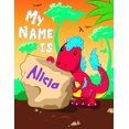 My Name is Alicia 2 Workbooks in 1! Personalized Primary Name and