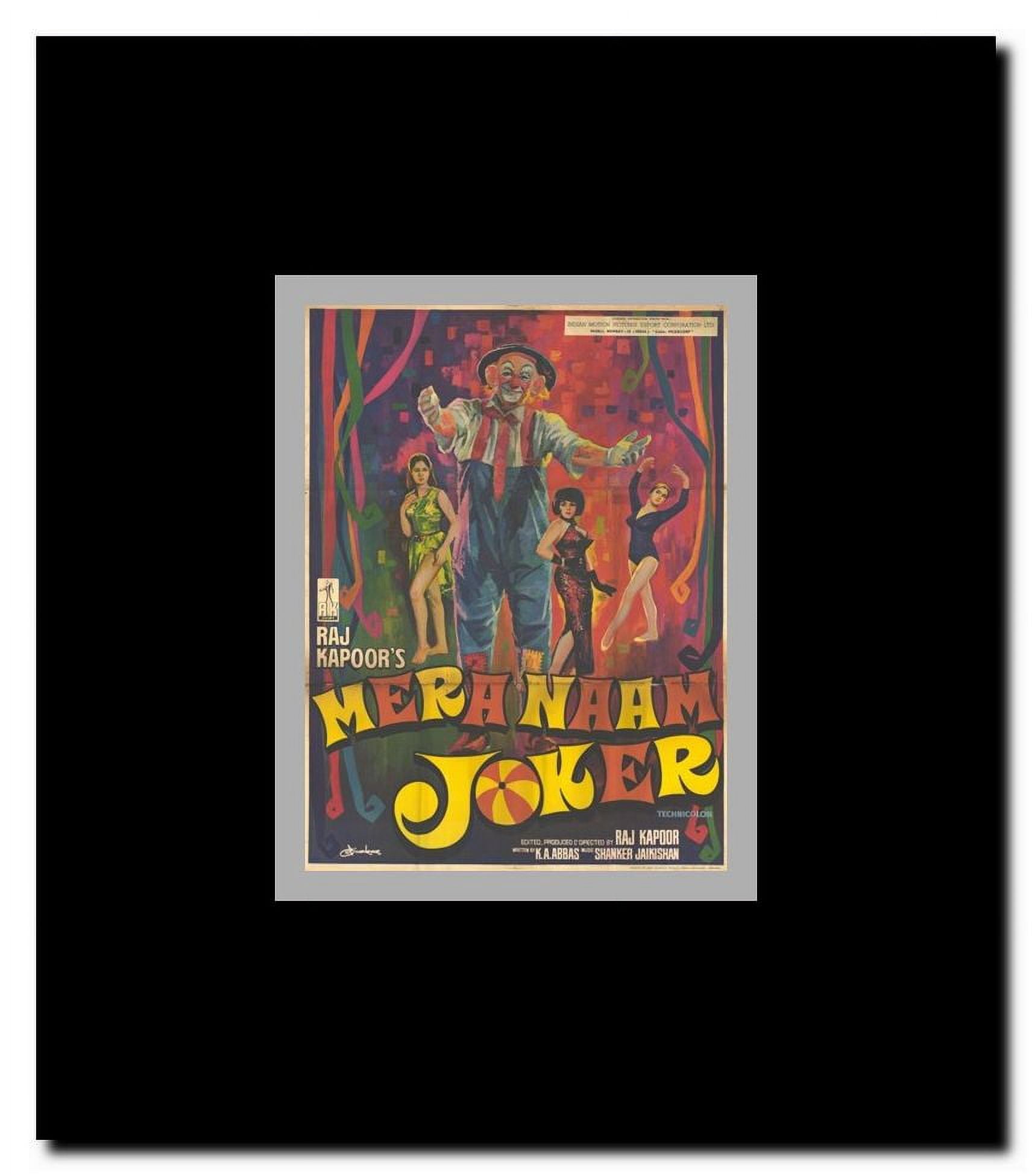 My Name is Joker Framed Movie Poster