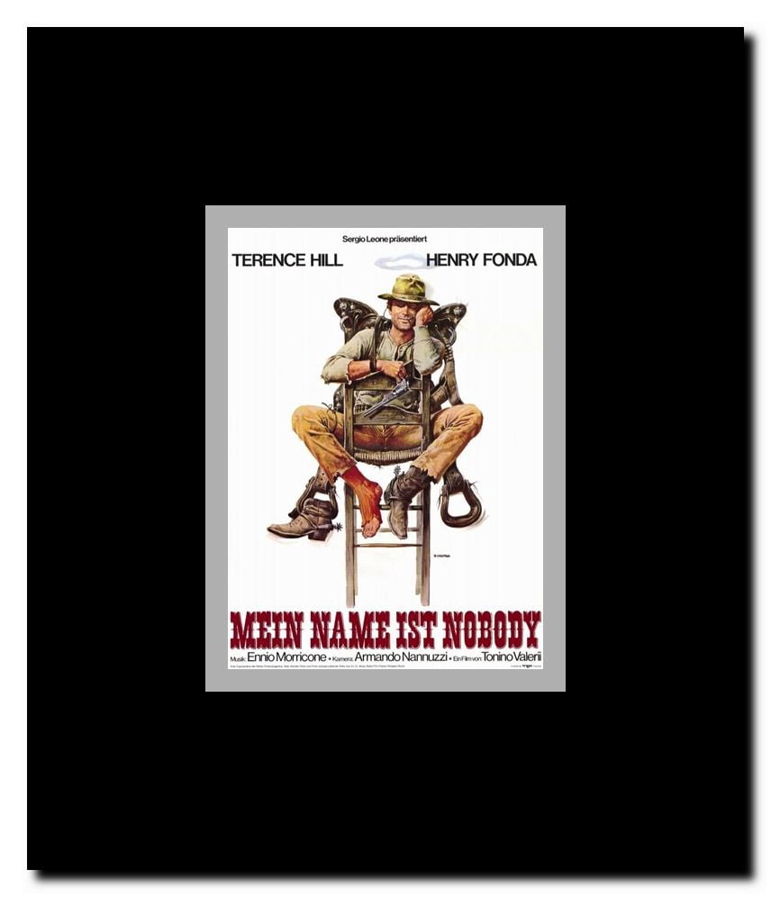 My Name is Nobody Framed Movie Poster