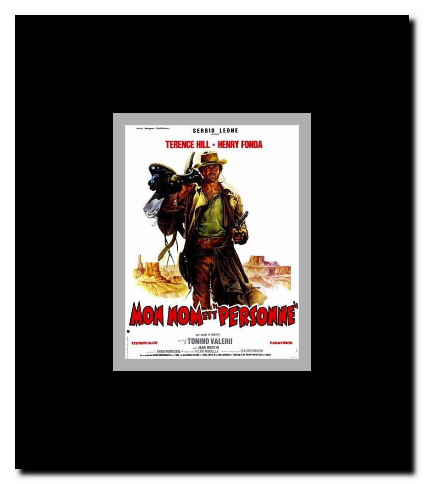My Name is Nobody Framed Movie Poster