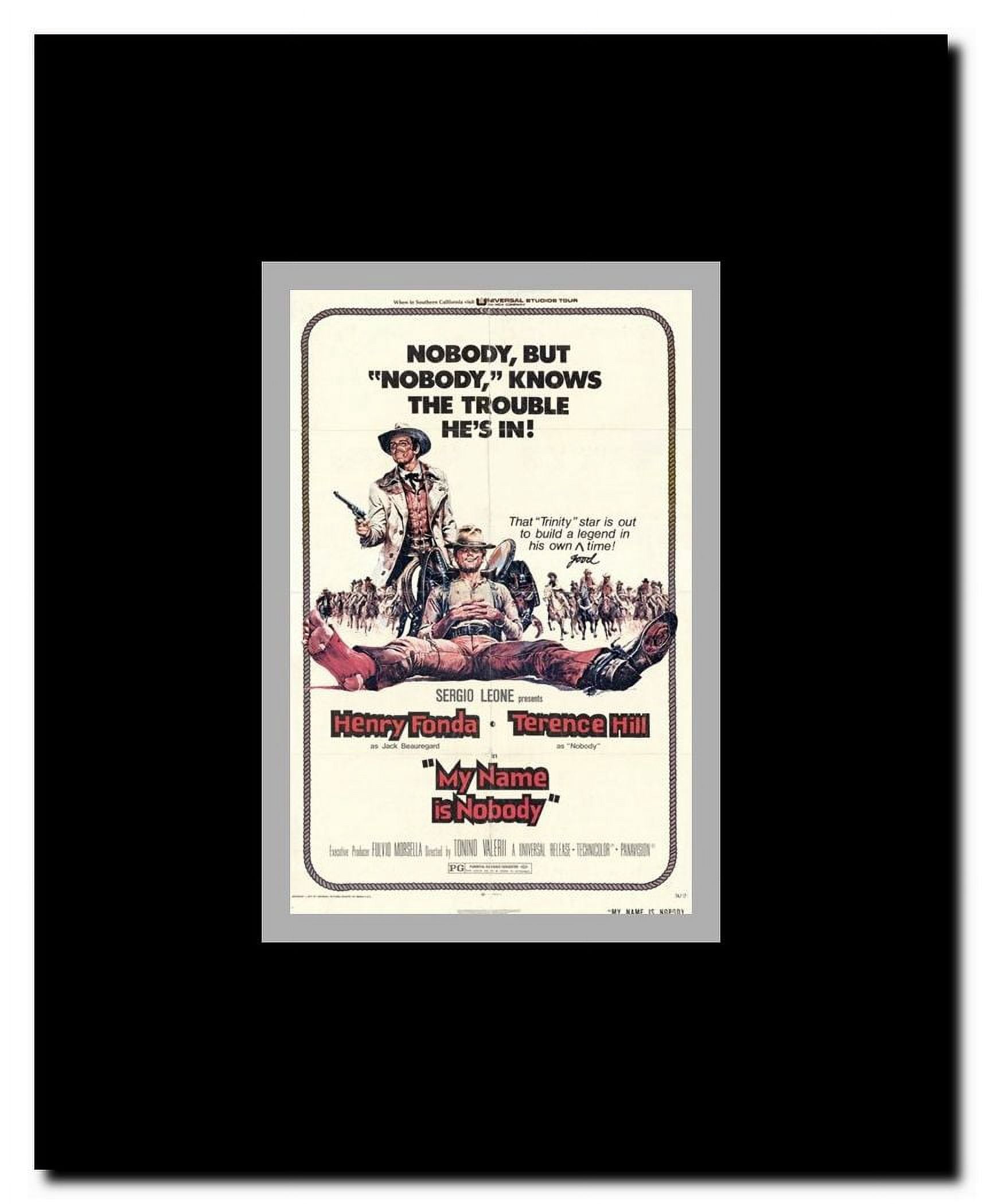 My Name is Nobody Framed Movie Poster
