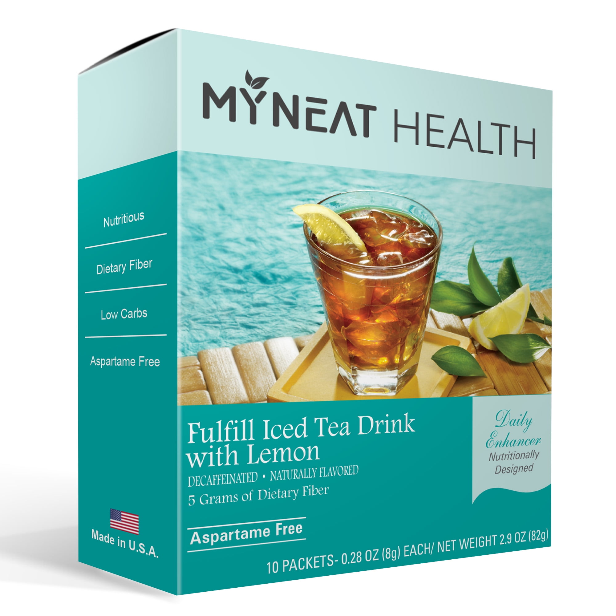 My Neat Health High Protein Fruit Drink Lemon Iced Tea (10/box