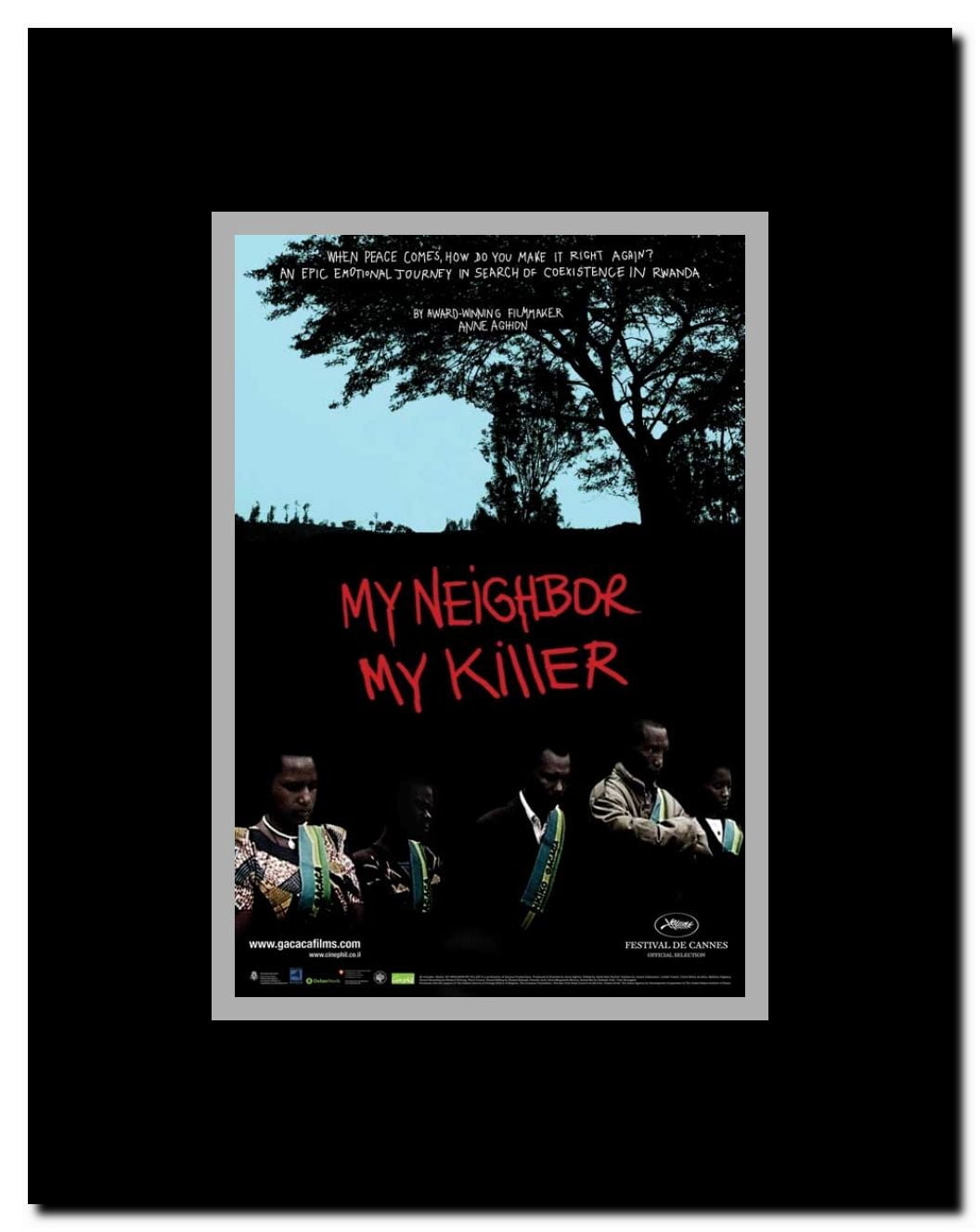 My Neighbor My Killer Framed Movie Poster